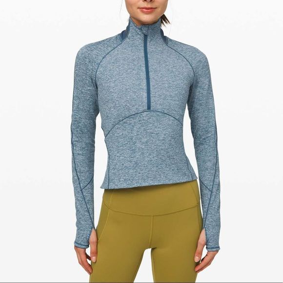 lululemon athletica Tops - Lululemon always alert 1/2 zip